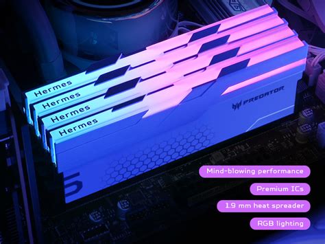 predator hermes rgb ddr5 8000 mhz|extra ram for predator computer.